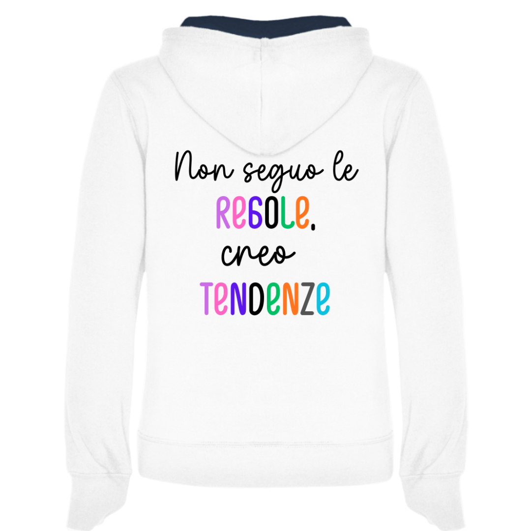 Non seguo le regole - Felpa da donna